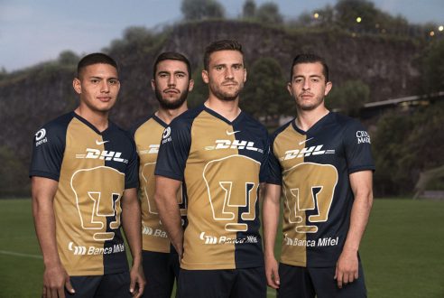 Camisetas de futbol Pumas de la UNAM 2020