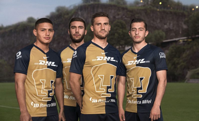 Camisetas de futbol Pumas de la UNAM 2020